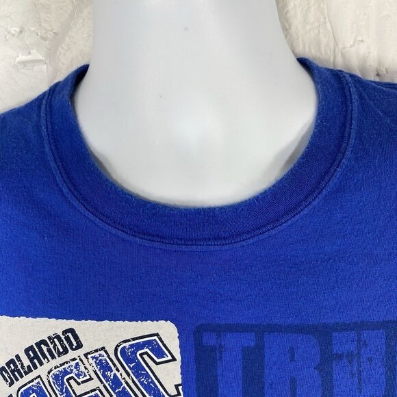 Enemy Ink Orlando Magic Vs Golden State Warriors Adult Size 2XL T-Shirt Blue - Picture 2 of 11